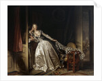 The Stolen Kiss, end 1780s. by Jean-Honore Fragonard