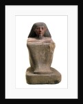 Statue of the Scribe Maaniamen, middle of the 15th century BC by Unknown