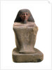 Statue of the Scribe Maaniamen, middle of the 15th century BC by Unknown