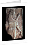 Priest with a branch of pomergranate tree, 722-705 BC by Unknown