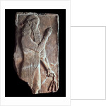 Priest with a branch of pomergranate tree, 722-705 BC by Unknown