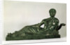 Cinerary Urn in the form of a reclining Youth (Etruria), early 4th century BC by Unknown