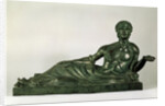 Cinerary Urn in the form of a reclining Youth (Etruria), early 4th century BC by Unknown