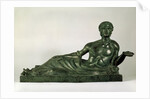 Cinerary Urn in the form of a reclining Youth (Etruria), early 4th century BC by Unknown