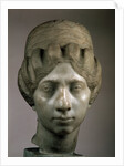 Female portrait head (The Syrian woman), 160-170 by Unknown