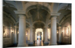 The Entrance hall of the Menshikov Palace in Saint Petersburg, 1716-1720. by Giovanni Maria Fontana