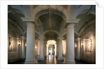 The Entrance hall of the Menshikov Palace in Saint Petersburg, 1716-1720. by Giovanni Maria Fontana