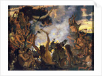 The Stone Age. A Feast, 1883. by Viktor Mihajlovic Vasnecov