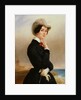 Portrait of the actress of the Imperial theatre Vera Samoylova, 1840s. by Eugene Pluchart