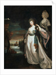 Portrait of the Lady-in-waiting Coutess Alexandra Branitskaya, 1778-1781. by Richard Brompton