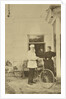 Russian author Leo Tolstoy with a bicycle, Russia, 1890s by Sophia Tolstaya