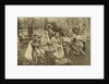 Russian author Leo Tolstoy with guests, Yasnaya Polyana, near Tula, Russia, 1895. by Sophia Tolstaya