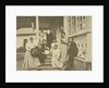 Russian author Leo Tolstoy with family on his wifes birthday, Russia, 1900s by Sophia Tolstaya