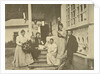 Russian author Leo Tolstoy with family on his wifes birthday, Russia, 1900s by Sophia Tolstaya