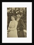 Russian author Leo Tolstoy and his wife, Sophia, Russia, 1890s. by Sophia Tolstaya