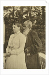Russian author Leo Tolstoy and his wife, Sophia, Russia, 1890s. by Sophia Tolstaya