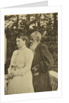 Russian author Leo Tolstoy and his wife, Sophia, Russia, 1890s. by Sophia Tolstaya