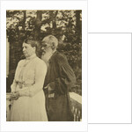 Russian author Leo Tolstoy and his wife, Sophia, Russia, 1890s. by Sophia Tolstaya