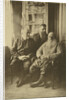 Russian author Leo Tolstoy with politician Mikhail Stakhovich and Mikhail Sukhotin, Russia, 1900s by Sophia Tolstaya