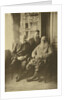 Russian author Leo Tolstoy with politician Mikhail Stakhovich and Mikhail Sukhotin, Russia, 1900s by Sophia Tolstaya