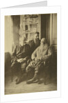 Russian author Leo Tolstoy with politician Mikhail Stakhovich and Mikhail Sukhotin, Russia, 1900s by Sophia Tolstaya