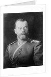 Tsar Nicholas II of Russia, 1909. by Anonymous