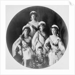 Children of Tsar Nicholas II of Russia, c1910-c1914 by Anonymous
