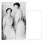 Grand Duchesses Olga and Tatiana of Russia, 1910s by K von Hahn