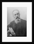 Nikolai Rimsky-Korsakov, Russian composer, 1890s by Anonymous