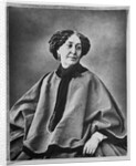 George Sand, French author, 1864 by Nadar