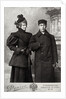 Zinaida Gippius, Russian poet, with art historian Akim Volynsky, c1890-c1894. by Andrei Deniere