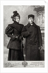 Zinaida Gippius, Russian poet, with art historian Akim Volynsky, c1890-c1894. by Andrei Deniere