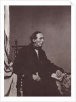 Hans Christian Andersen, Danish author, 19th century by Franz Hanfstaengl