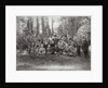 Tsar Alexander III with family and friends on a hunt in the Bialowieza Forest, Russia, 1894 by Unknown