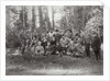 Tsar Alexander III with family and friends on a hunt in the Bialowieza Forest, Russia, 1894 by Unknown