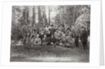 Tsar Alexander III with family and friends on a hunt in the Bialowieza Forest, Russia, 1894 by Unknown