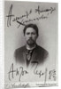 Anton Chekhov, Russian author, 1899 by Pyotr Petrovich Pavlov