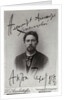 Anton Chekhov, Russian author, 1899 by Pyotr Petrovich Pavlov