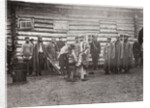 The chaining of prisoners, Sakhalin, Russia, 1890s by Innokenty Ignatievich Pavlovsky