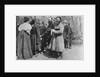 Landowner giving the Paschal greeting to her peasants, Russia, 1890s by Unknown