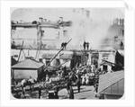 Fire in Moscow, Russia, 1872 by Unknown