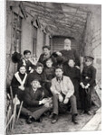 Russian author Anton Chekhov with family and friends, 1890 by Unknown