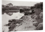 Barge haulers on the Volga, Russia, c1895 by Unknown