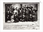 The first troupe of the Moscow Art Theatre, Russia, 1900 by Unknown
