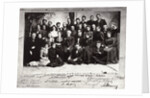 The first troupe of the Moscow Art Theatre, Russia, 1900 by Unknown