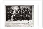 The first troupe of the Moscow Art Theatre, Russia, 1900 by Unknown