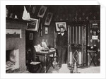 Russian author Anton Chekhov in his studio, Yalta, Crimea, Russia, 1901 by Leonid Sredin