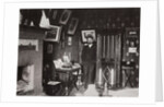 Russian author Anton Chekhov in his studio, Yalta, Crimea, Russia, 1901 by Leonid Sredin