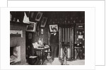 Russian author Anton Chekhov in his studio, Yalta, Crimea, Russia, 1901 by Leonid Sredin