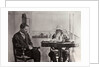 Leo Tolstoy and Anton Chekhov, Russian authors, 1902 by Sophia Tolstaya